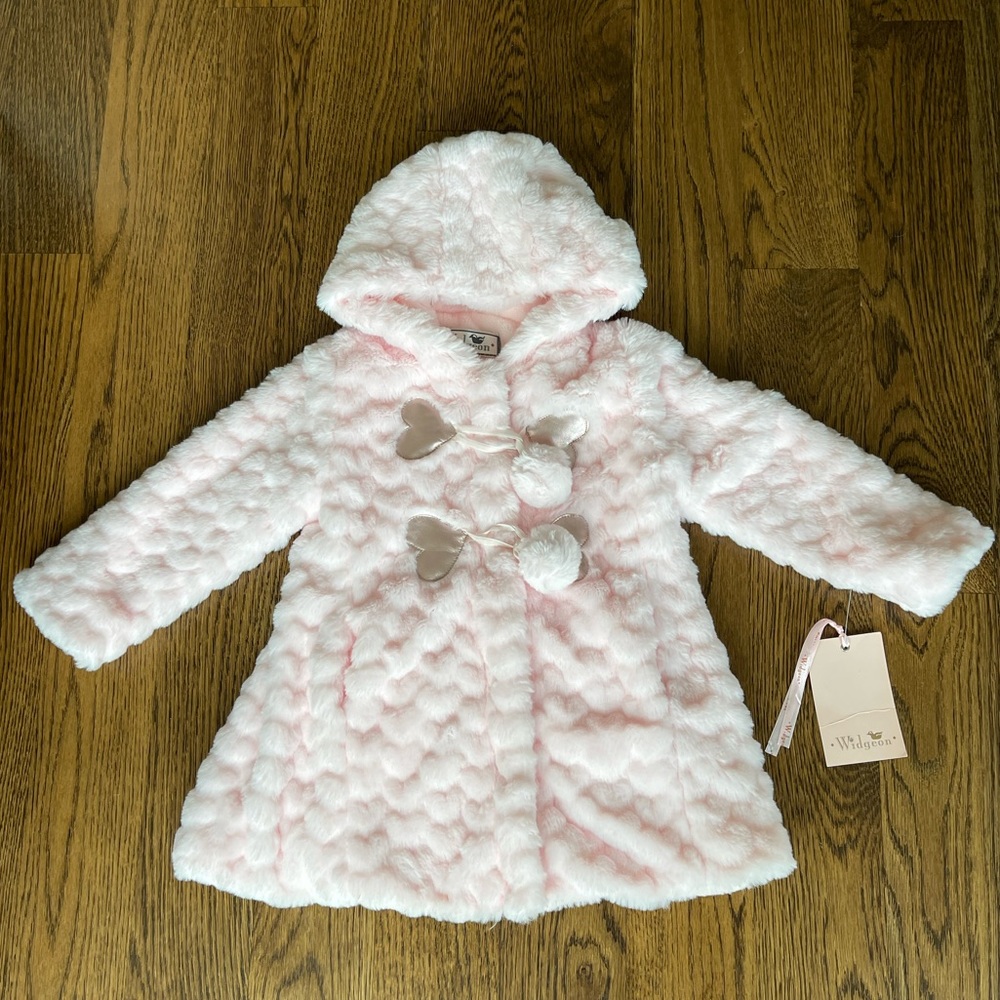 Widgeon Pompom Toggle Coat size 4
